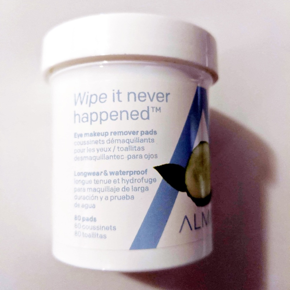 Almay Eye Makeup Pads 80 Count Jar
